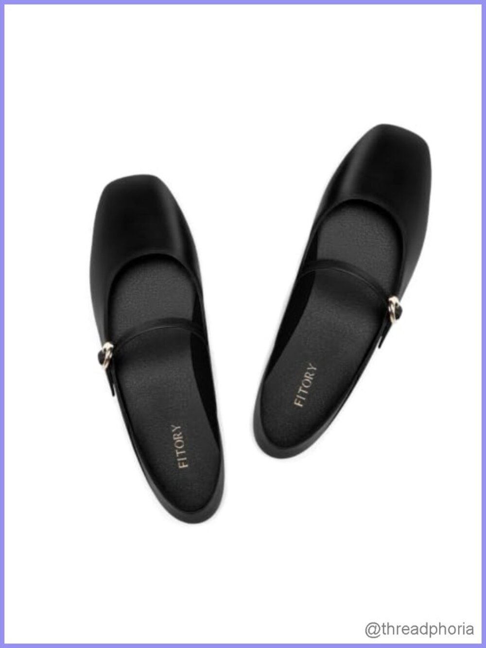 FITORY Mary Jane Shoes Women Convertible Ballet Flats Business Casual